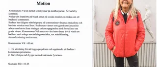 Här föreslår de badhus