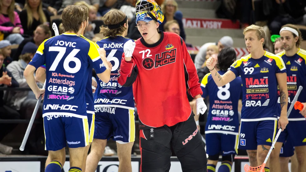 Kalle Banding vaktade tidigare Visby IBK:s mål.