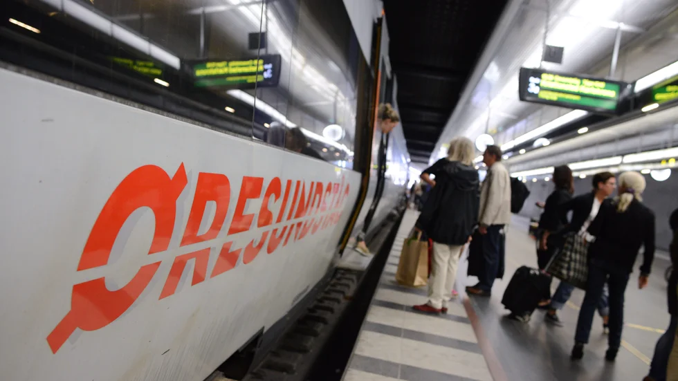 Tågtrafiken var stoppad mellan Malmö och Köpenhamn. Arkivbild.