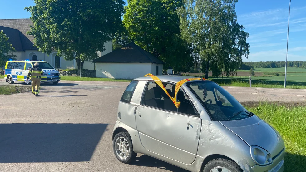 Trafikolyckan ägde rum på torsdagsmorgonen.