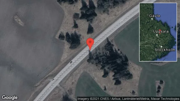 Olycka på väg 288