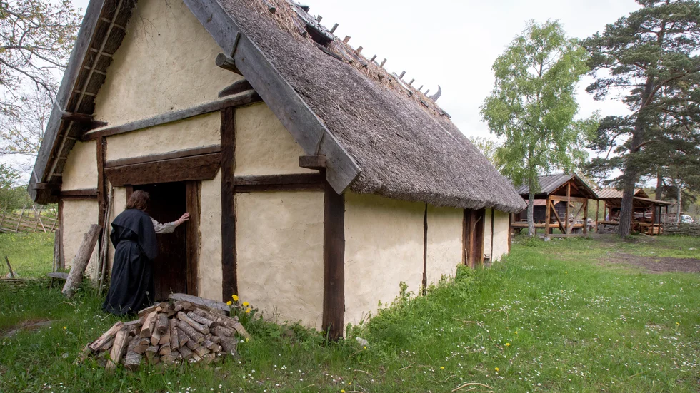Byggnad på Stavgards område. 