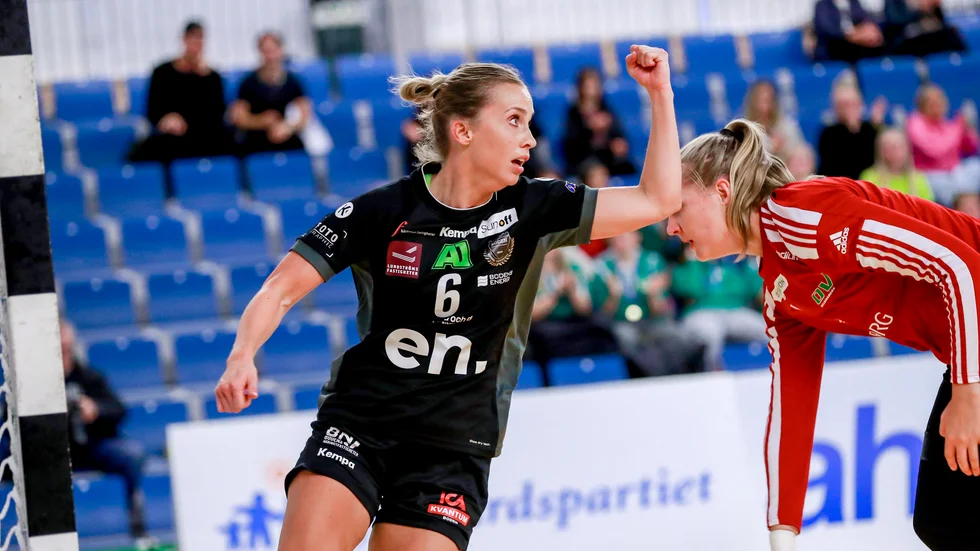 "Jag tror verkligen på det här laget", säger Emmy Nordmark.