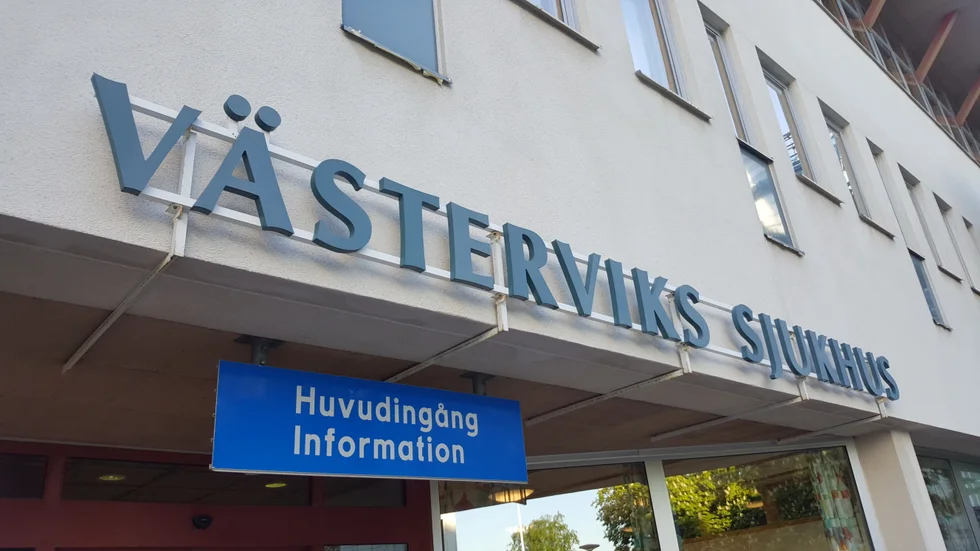 Sjuksköterskan, som inte är från Västervik, arbetade under en period på sjukhuset här. 