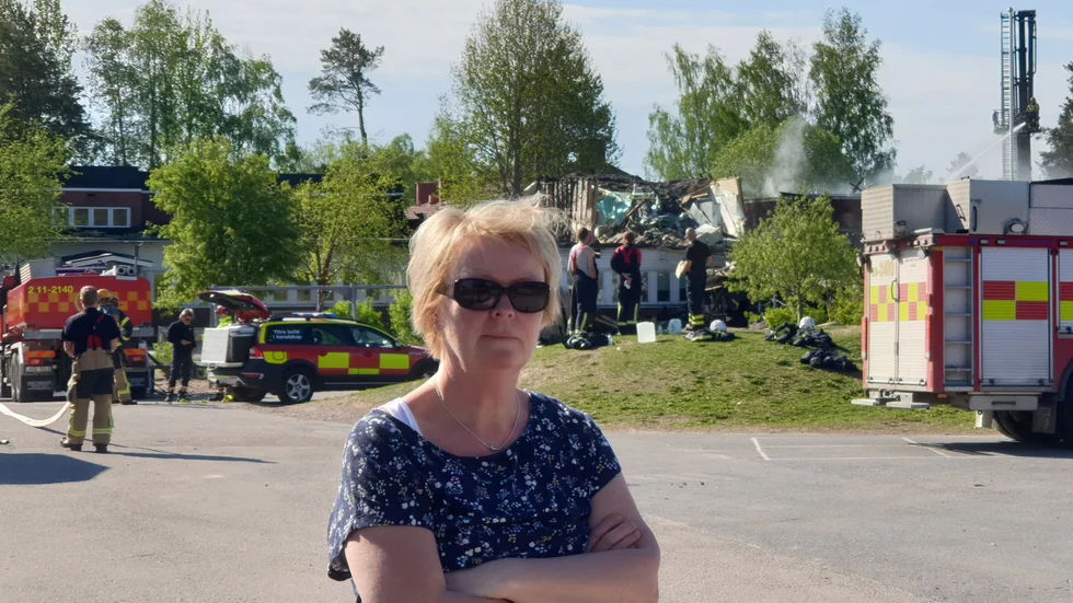 Inger Lindgren, lärare på Furuparksskolan.