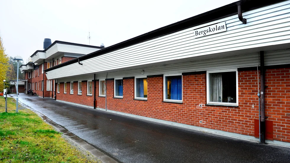Bergskolan är en högstadieskola med 340 elever. Flertalet av dem bor i sörbyarna och är i behov av busstransport till skolan.