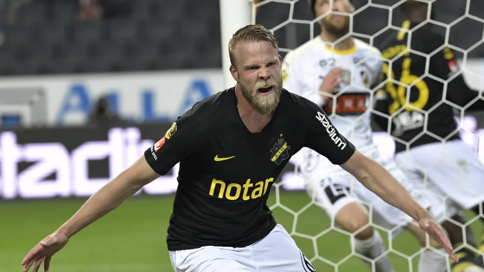 Daniel Sundgren under tiden i AIK. Arkivbild.