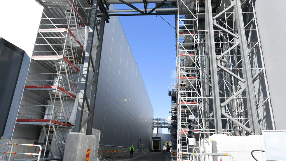Northvolt ett i Skellefteå är en rejäl pjäs, här kommer den mesta tillverkningen av batterier att ske. Något liknande i storlek är planerat att byggas vid Northvolts andra etablering.