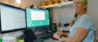 Eva trivs med det digitala livet hemma: "Skönt att slippa pendla"