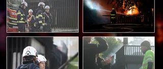Upp till 200 bilar brinner inne – ”allt kommer rasa”