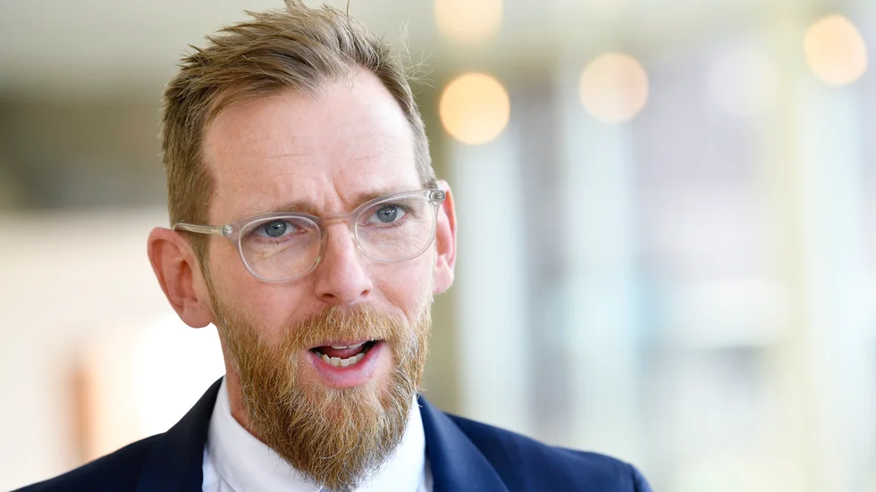 Kristdemokraternas ekonomisk-politiske talesperson Jakob Forssmed. Arkivbild.