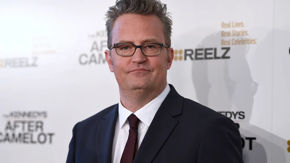 Matthew Perry ska skriva en bok om sitt liv och tiden med "Vänner". Arkivbild.