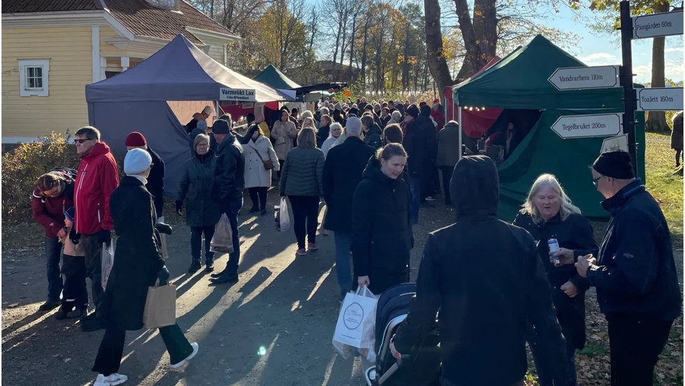 Jul på Julita gård slog besöksrekord under helgen.