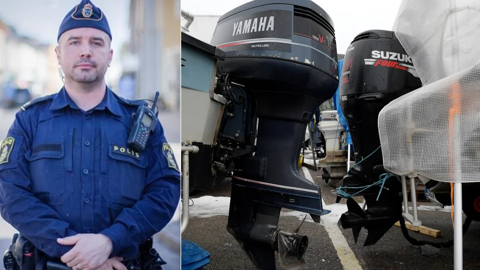 "Båtägarna kan sätta fast en spårsändare lite gömd på båtmotorn. Då får de larm om motor rör på sig och vi kan följa motorn fram tills dess tjuvarna slår sönder sändaren" Det tipsar polisen John Elljung i Söderköping/Valdemarsvik.
