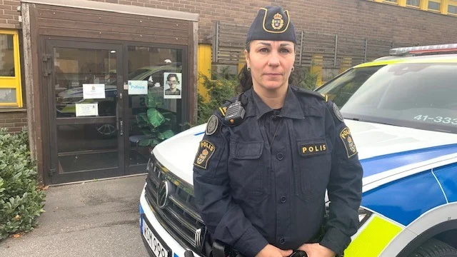Carina Torstensson, lokalpolis i Oxelösund, berättar om den senaste tidens inbrott i Oxelösund.