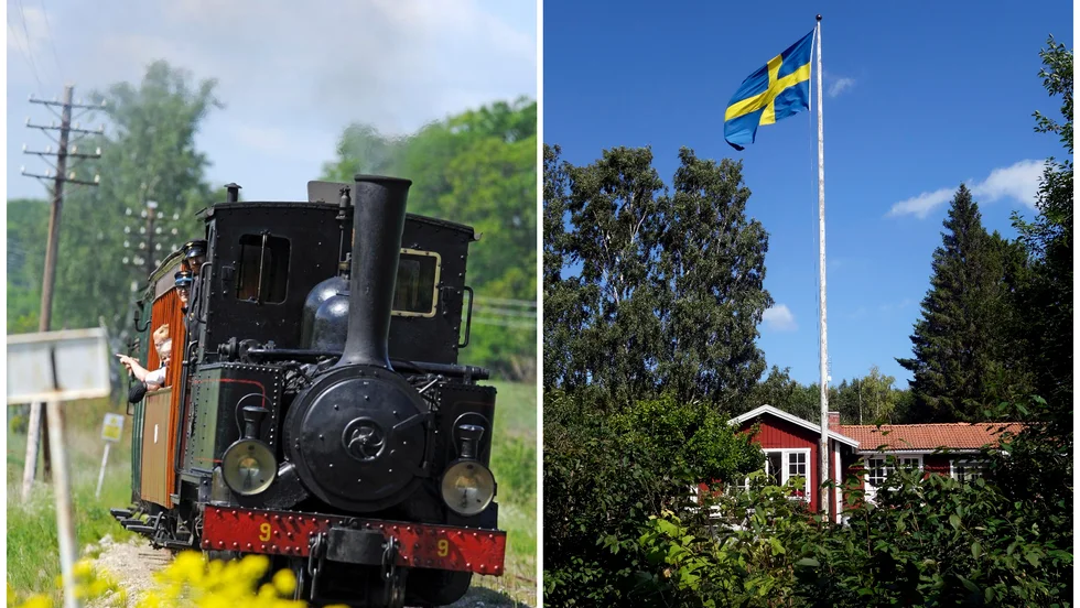 Östra Södermanlands järnväg och stugägare i Mariefred har drabbats av ovälkomna besök. Bilderna är tagna i andra sammanhang. 