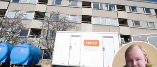 Provisoriska lösningar när vatten och avlopp stängs av