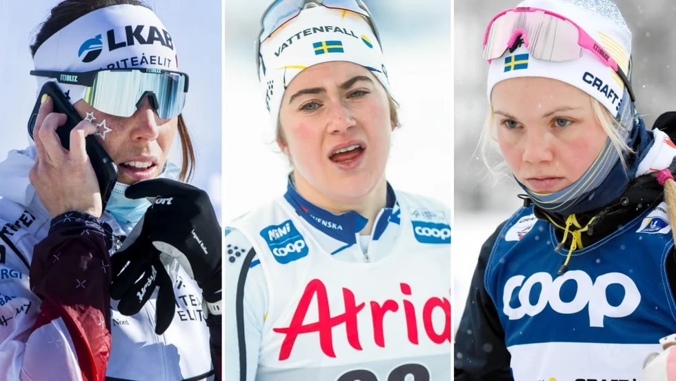 Charlotte Kalla, Ebba Andersson och Emma Ribom har lämnat Sveriges höghöjdsläger i förtid.