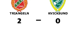 Casper Bergdahl och Milad Darchini matchvinnare när Triangeln vann