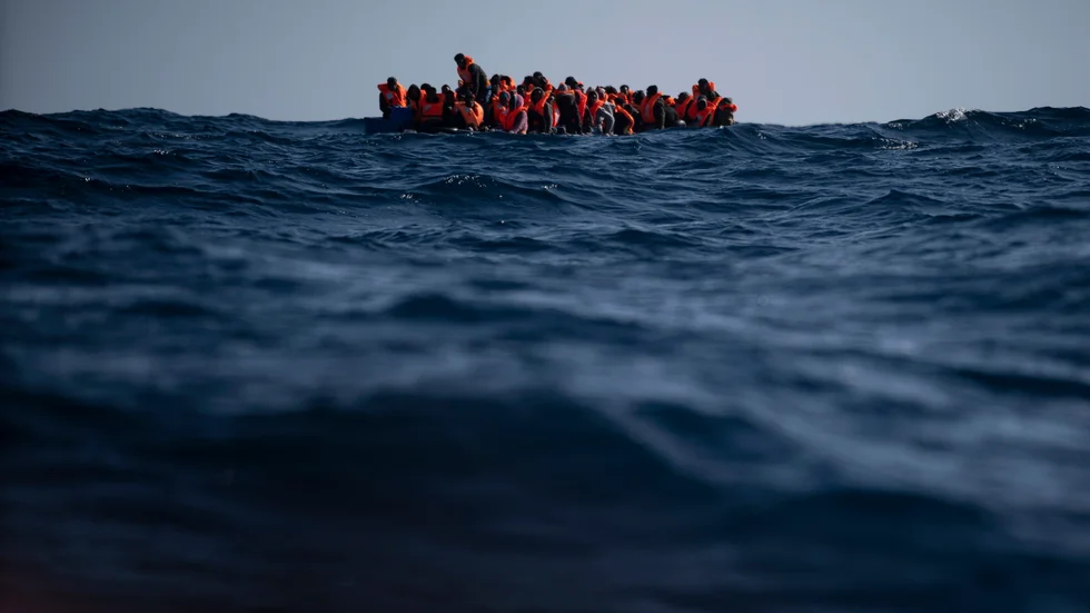 70 personer befaras ha omkommit i Medelhavet, då en migrantbåt gjorde nödanrop och sedan försvann. Arkivbild.