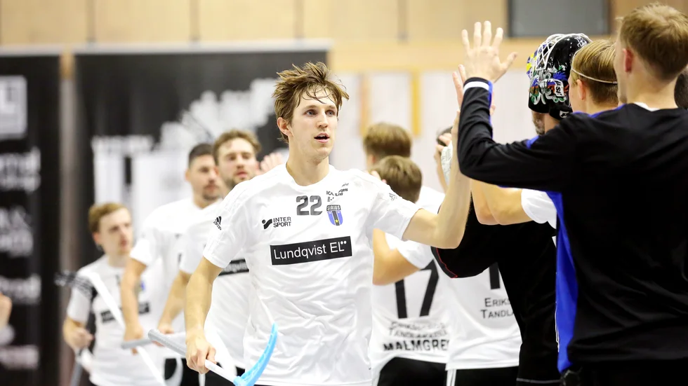 Christian Sandsund var en av Sirius målskyttar i första mötet med Visby. 
