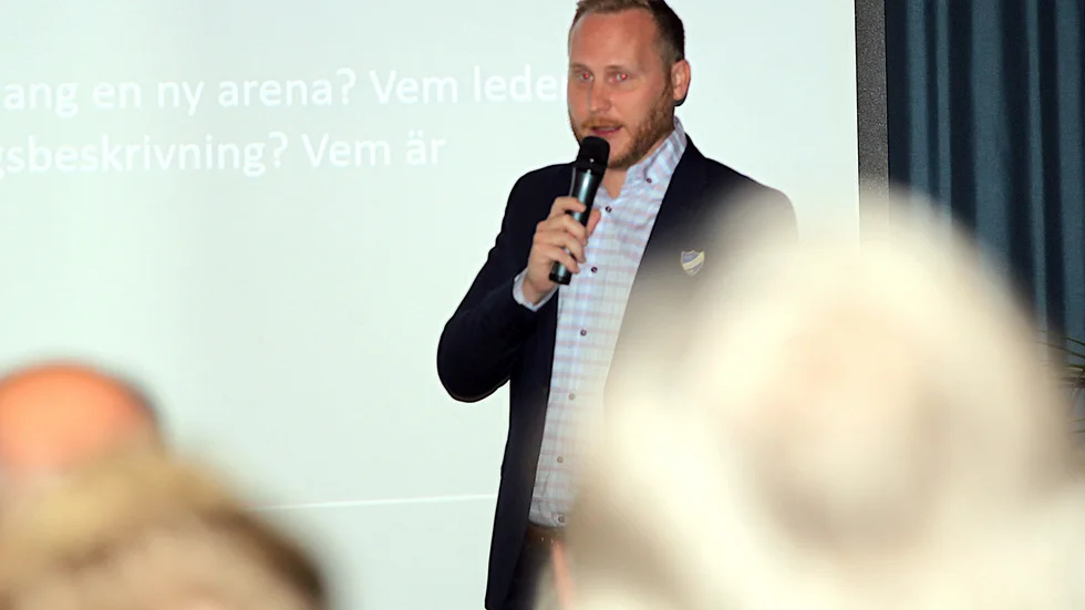 Sakarias Mårdh, ordförande i IFK Norrköping. 