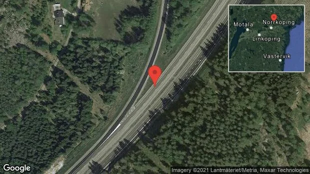 Trafikolycka skapar trafikproblem