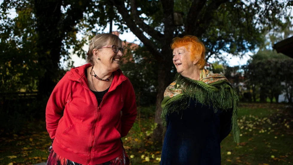 Helena Svensson Lindblom och Renée Frangeur skriver tillsammans boken "Kvinnor vid Motala Verkstad".