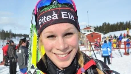 Jennie Öberg, Piteå Elit, tog SM-silver i klassisk sprint.