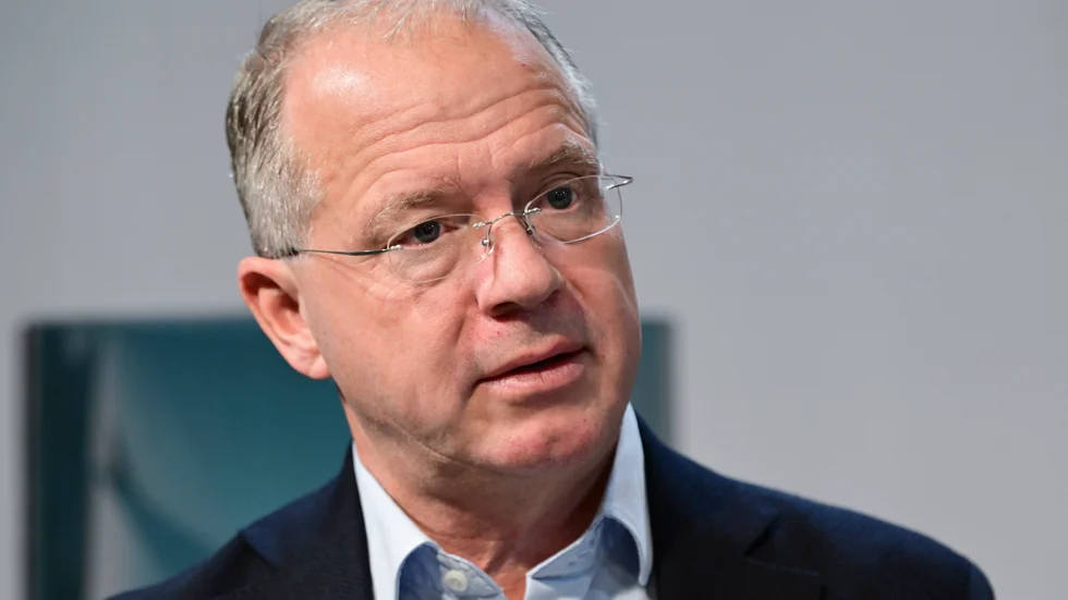 AB Volvos vd Martin Lundstedt har medvetet valt att låta marginalerna gå ner för lastbilsjätten för att vinna marknadsandelar och tillgodose ökad efterfrågan på produkter och service bland kunder. Arkivbild