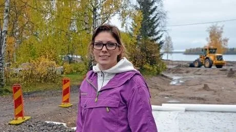 LÄRORIKT. "Jag har verkligen fått lära mig mycket på vägen", säger Madelene Bodlund som plötsligt blev exploatör av ett helt villakvarter.