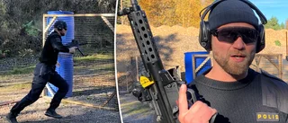 Polisen tävlade i springande prickskytte i Uppsala • TV: Polisen Rasmus vann för 18:e gången