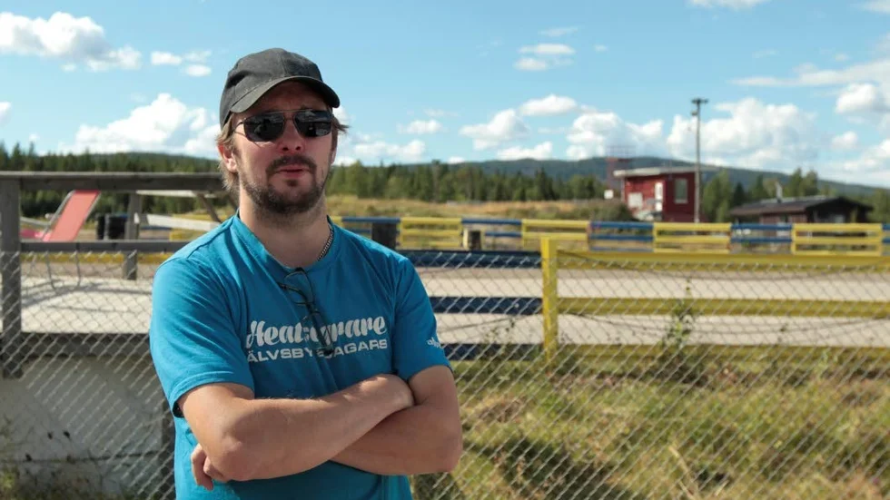 ÄMS. Tobias Nordin representerar hemmaklubben på många sätt. I helgen ska han fokusera på att köra.