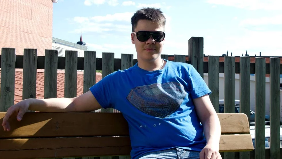 Finalist. Jonas Unga från Kiruna har gått till final i Unibets tävling årets fan. På söndag avgörs det vem som vinner 10 000 kronor och en personlig överraskning.