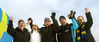 Familjen på plats - då blir det medalj
