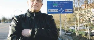 Inga E 45-skyltar i sikte i Gällivare