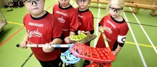 Rolig innebandydag för knattarna