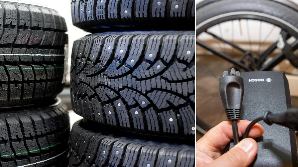 Ytterligare en uppsättning vinterdäck och en elcykel har stulits i Strängnäs.