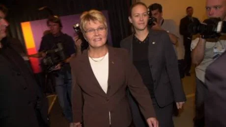 GRÖNA KÄMPAR. Maud Olofsson (C) och Maria Wetterstrand (MP) slåss om miljömedvetna liberaler.