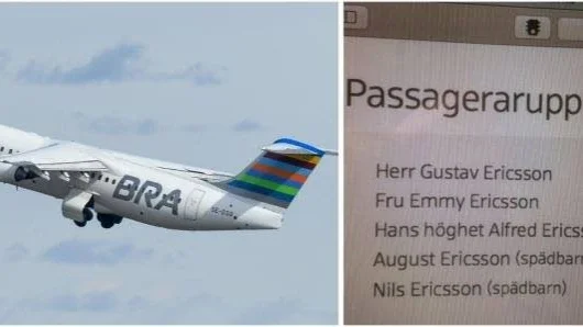 Upphöjd person. Alfred, sex år,  ska inte bara flyga högt - han har fått en hög titel också.