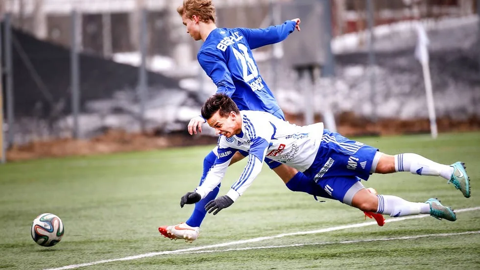 Hjälte. Patrik Pettersen gjorde avgörande målet mot Enskede vilket innebar säsongens första fullpoängare för IFK Luleå.
