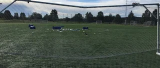 Vandalisering på Råneå IP