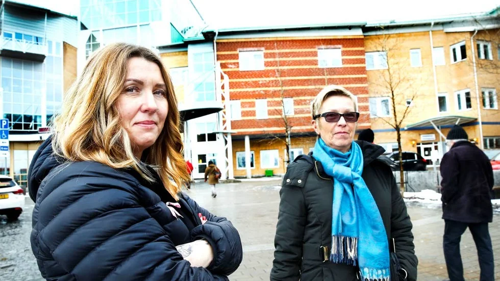 Bekymrade. Satu Väisänen och Airi Malinen tycker inte det är bra att läkare jobbar mer än många andra yrkesgrupper.