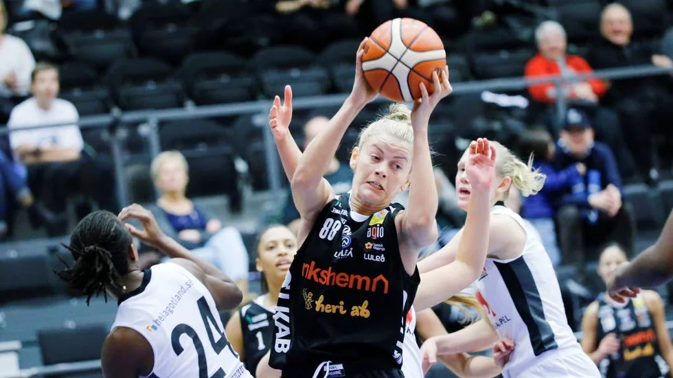 Seger. Luleå basket var på bra spelhumör mot Visby.