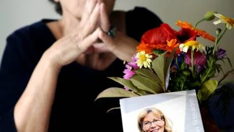 NEDTECKNAT. Ann-Katrin Tideström har skrivit om diakonen Inga Pagréus.