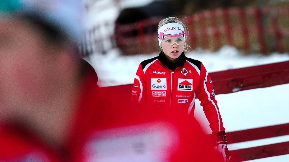 Vinnare. Emma Ribom vann kvartsfinalen.