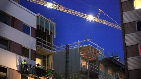 På centrumområdet i Piteå byggs nu 44 lägenheter ovanpå befintliga hyreshus, det bygget pågår hela nästa år. Förhoppningen är att fler större projekt ska tillkomma.
