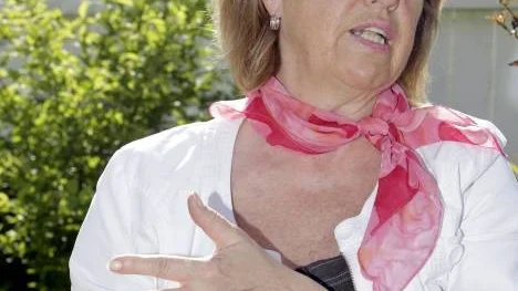 Företagarnas ordförande i Piteå, Gunilla Wallsten, välkomnar de nya kassaregistren. "Det här är bra, nu får vi bort fuskarna", säger hon. (Arkivbild)