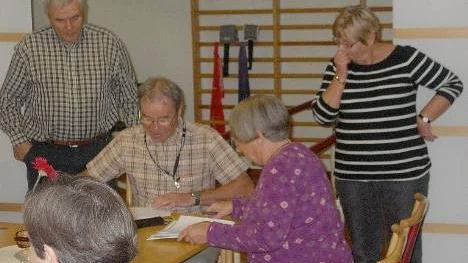 SPRF i Arvidsjaur höll höstupptakt och planerade höstens och vinterns cirkelverksamhet.