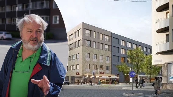 Boende i Luthagens livs-kvarteret går till domstol för att stoppa utbyggnad. Hyresgästen Erland Hinnerdal befarar att bostäderna kan försvinna i hela fastigheten.